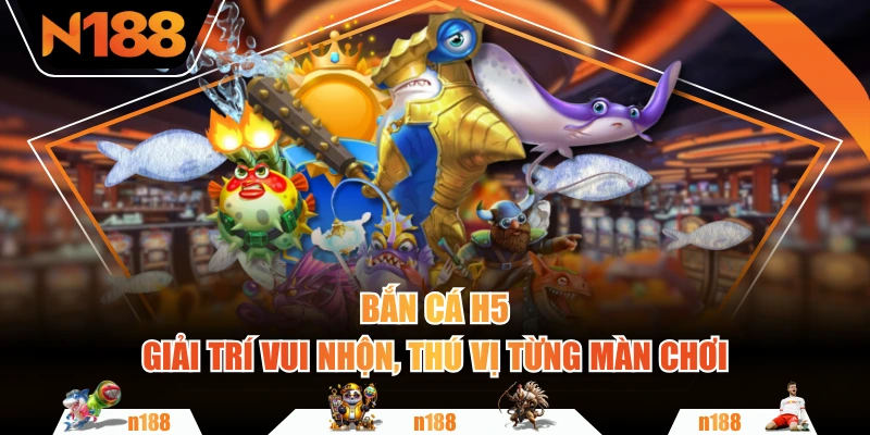 Bắn cá H5 mang đến sân chơi giải trí trực tuyến hấp dẫn. Nó giúp bạn khám phá kho vũ khí đa dạng và hệ số thưởng phong phú, dễ tiếp cận mọi thành viên.